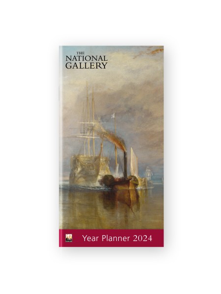 National Gallery: Turner, The Fighting Temeraire 2024 Year Planner - Month to View