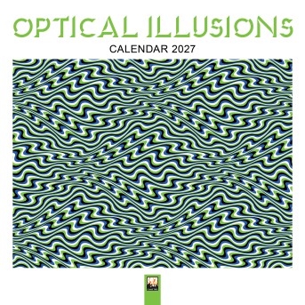 Optical Illusions Wall Calendar 2027 (Art Calendar)