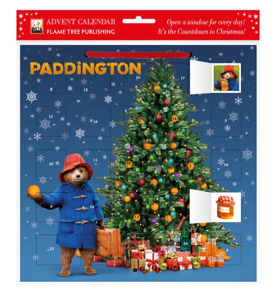 Paddington Christmas Tree Advent Calendar (with stickers)