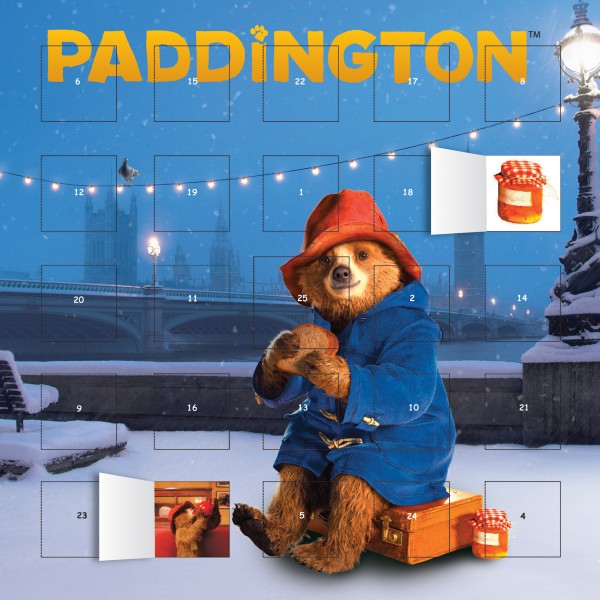 Paddington movie advent calendar (with stickers)