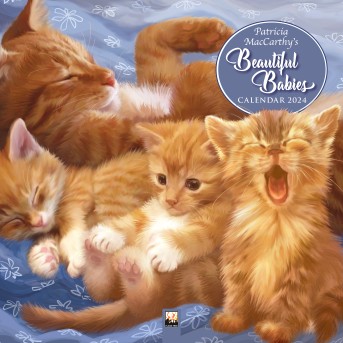 Patricia MacCarthy's Beautiful Babies Wall Calendar 2024 (Art Calendar)