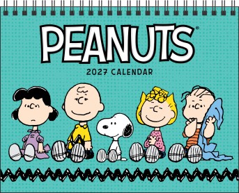 PEANUTS® 2027 Monthly Desk Calendar
