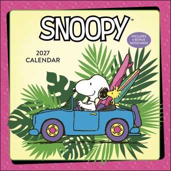 PEANUTS®: SNOOPY 2027 Wall Calendar with Notecards