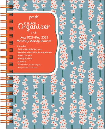 Posh: Deluxe Organizer 17-Month 2022-2023 Monthly/Weekly Softcover Planner Calendar