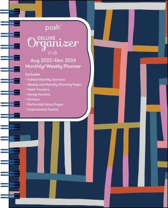 Posh: Deluxe Organizer 17-Month 2023-2024 Monthly/Weekly Softcover Planner Calendar