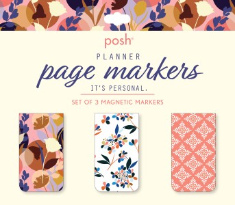 Posh: Magnetic Planner Page Markers