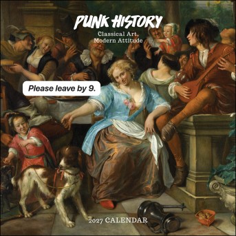 Punk History 2027 Wall Calendar