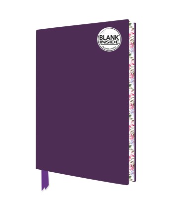 Purple Blank Artisan Notebook (Flame Tree Journals)