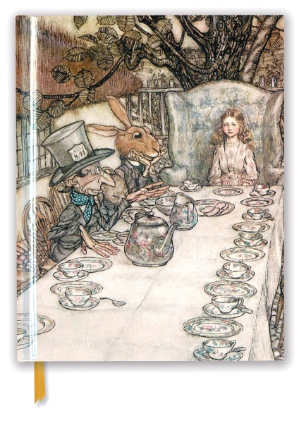 Rackham: Alice In Wonderland Tea Party (Blank Sketch Book)