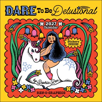 Ren-O-Graphics 2027 Wall Calendar with Stickers