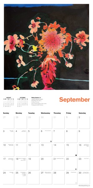 Royal Academy of Arts Wall Calendar 2023 (Art Calendar) - Flame Tree