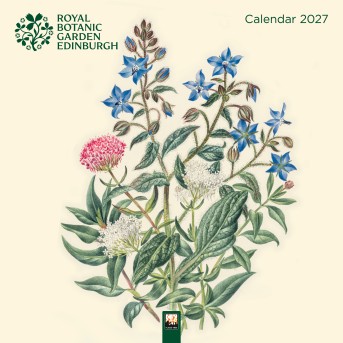 Royal Botanic Garden Edinburgh Wall Calendar 2027 (Art Calendar)