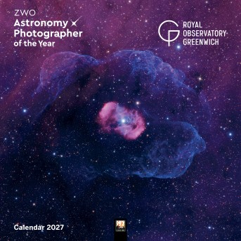 Royal Observatory Greenwich: ZWO Astronomy Photographer of the Year Wall Calendar 2027 (Art Calendar)