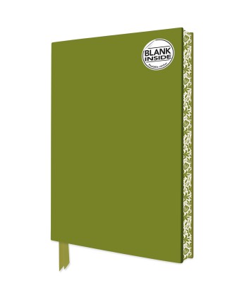 Sage Green Blank Artisan Notebook (Flame Tree Journals)
