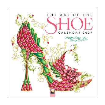 Sally King Design: The Art of the Shoe Mini Wall Calendar 2027 (Art Calendar)