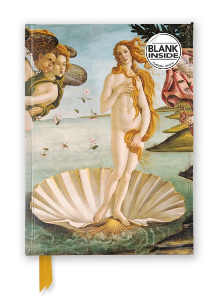 Sandro Botticelli: The Birth of Venus (Foiled Blank Journal)