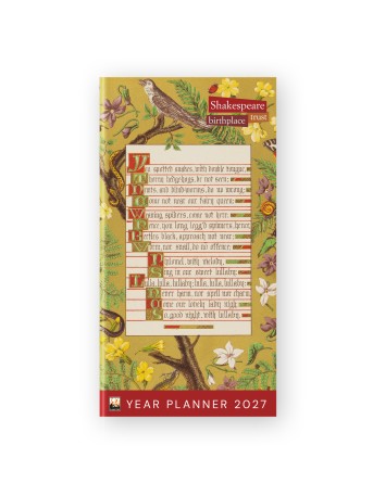 Shakespeare Birthplace Trust 2027 Year Planner - Month to View