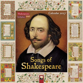 Shakespeare Birthplace Trust: Songs of Shakespeare Wall Calendar 2027 (Art Calendar)
