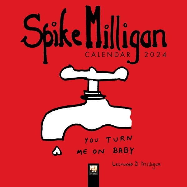 Spike Milligan Mini Wall Calendar 2024 (Art Calendar)