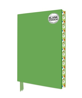 Spring Green Blank Artisan Notebook (Flame Tree Journals)