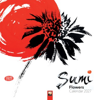 Sumi: Flowers Wall Calendar 2027 (Art Calendar)