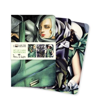 Tamara de Lempicka Set of 3 Mini Notebooks