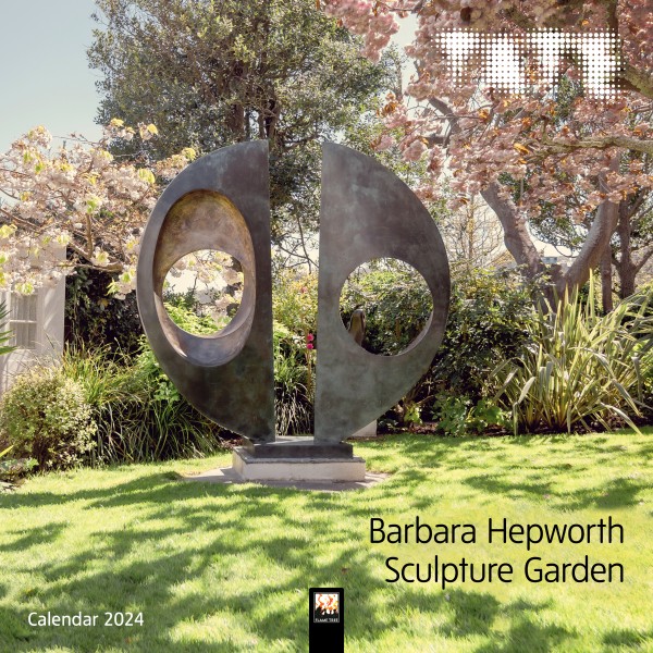 Tate: Barbara Hepworth Sculpture Garden Wall Calendar 2024 (Art Calendar)