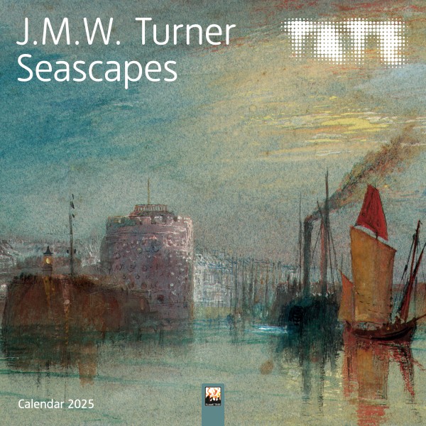 Tate: J M W Turner Seascapes Wall Calendar 2025 (Art Calendar) Flame Tate: J M W Turner Seascapes Wall Calendar 2025 (Art Calendar) Flame