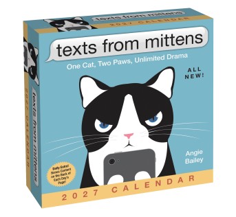 Texts from Mittens the Cat 2027 Day-to-Day Calendar