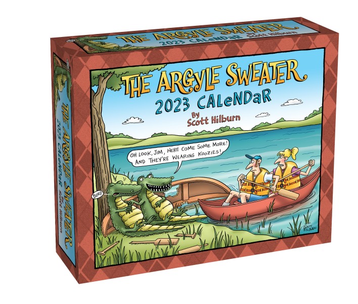 The Argyle Sweater 2023 Day-to-Day Calendar