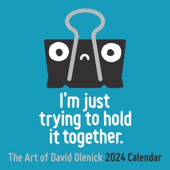 The Art of David Olenick 2024 Wall Calendar