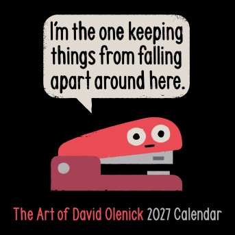 The Art of David Olenick 2027 Wall Calendar