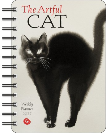 The Artful Cat 2027 Weekly Planner Calendar
