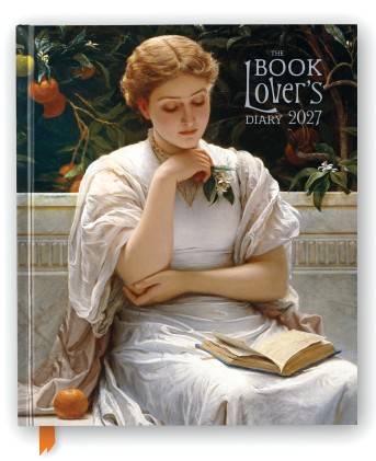 The Book Lover's Diary 2027 Desk Diary Planner - Includes Quotes & Space for Lists & Reviews, Illustrated throughout