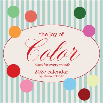 The Joy of Color 2027 Wall Calendar