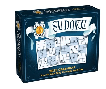 The Puzzle Society Sudoku 2023 Day-to-Day Calendar