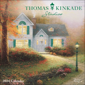 Thomas Kinkade Studios 2024 Mini Wall Calendar