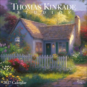 Thomas Kinkade Studios® 2027 Mini Wall Calendar