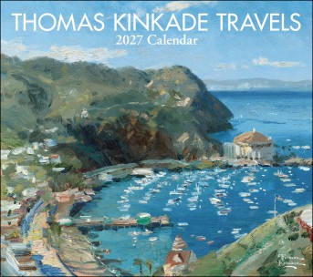 Thomas Kinkade Travels 2027 Deluxe Wall Calendar