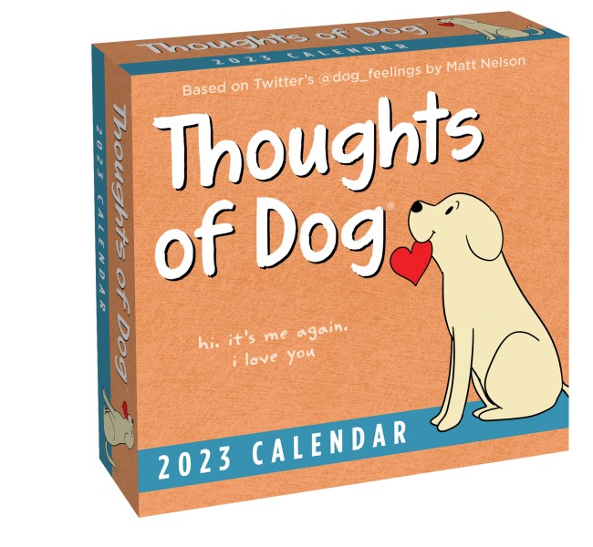 Thoughts of Dog 2023 Day-to-Day Calendar - Flame Tree Publishing Thoughts of Dog 2023 Day-to-Day Calendar - Flame Tree Publishing