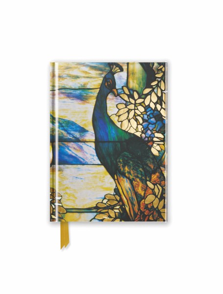 Tiffany: Standing Peacock (Foiled Pocket Journal)