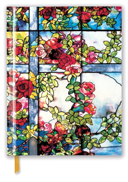 Tiffany: Trellised Rambler Roses (Blank Sketch Book)