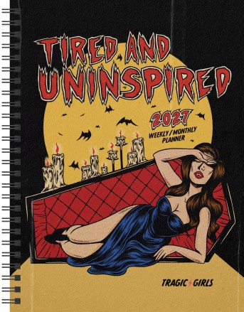 Tragic Girls 2027 Monthly/Weekly Planner Calendar