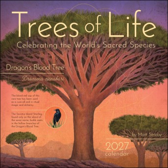 Trees of Life 2027 Wall Calendar