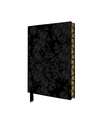 Uematsu Hobi: Box Decorated with Chrysanthemums Artisan Art Pocket Notebook (Flame Tree Journals)
