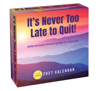 Unspirational 2027 Day-to-Day Calendar