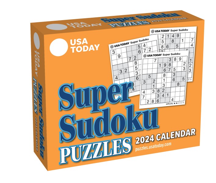 USA TODAY Super Sudoku 2024 Day-to-Day Calendar