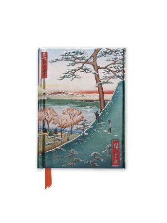 Utagawa Hiroshige: Meguro (Foiled Pocket Journal)