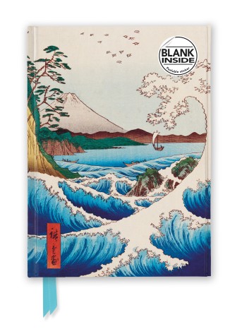 Utagawa Hiroshige: Sea at Satta (Foiled Blank Journal)