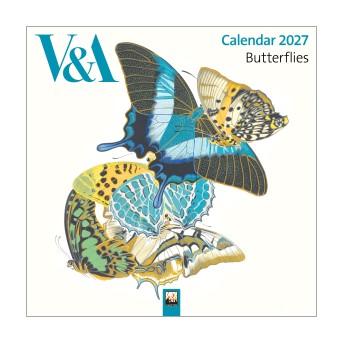 V&A: Butterflies by E.A. Séguy Mini Wall Calendar 2027 (Art Calendar)